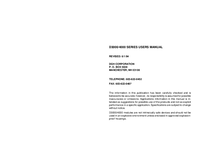 Thumbnail of document Manual - D3200M Modbus Current Output Modules